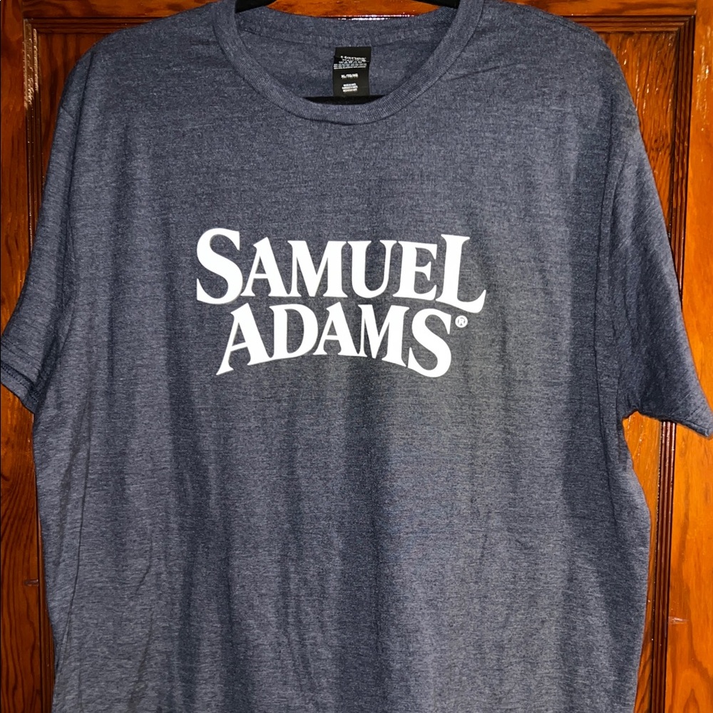 Sam Adam’s Hanes Dark Gray Graphic Tee